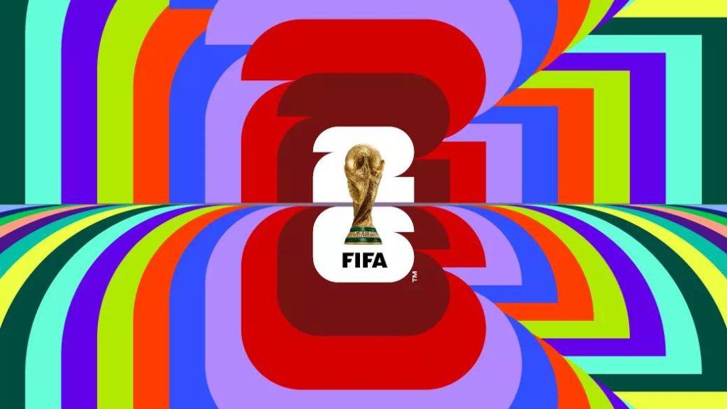 The 2026 World Cup Color Logo